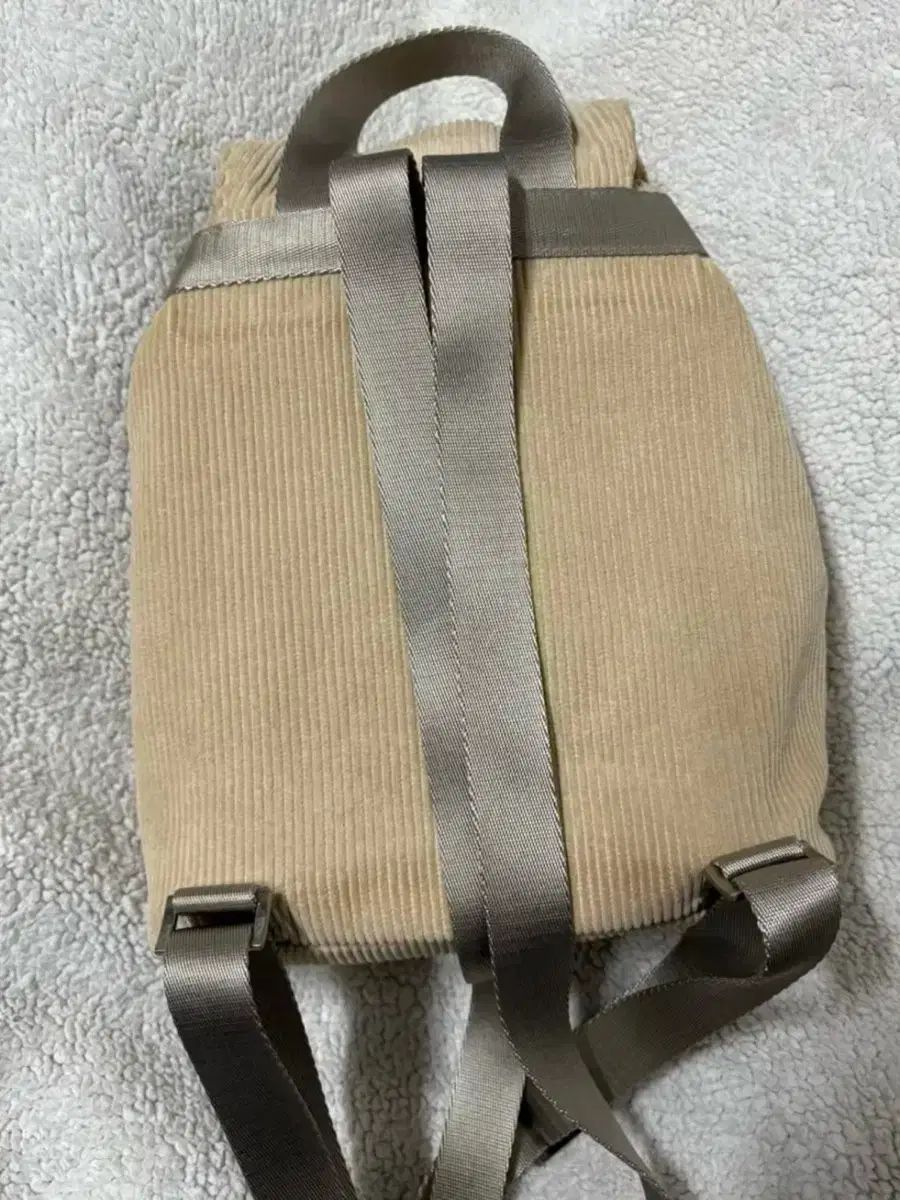 MINITMUTE コーデュロイ クロス バッグパック ラテ