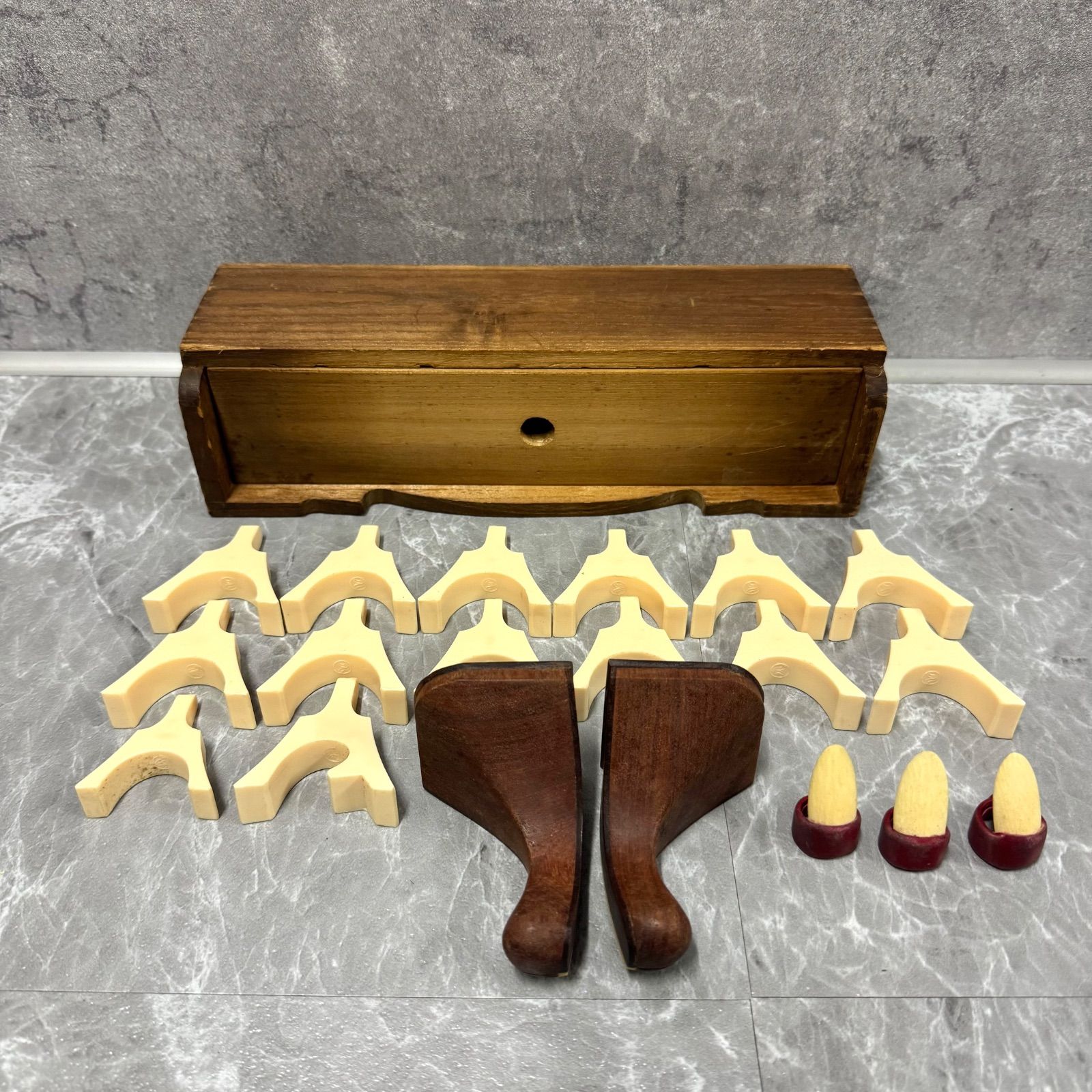 付属品多数】13弦琴 KOTO 13弦 すだれ彫り 和楽器 伝統楽器 箏 弦楽器