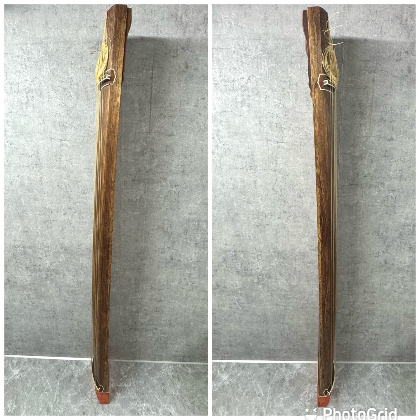 付属品多数】13弦琴 KOTO 13弦 すだれ彫り 和楽器 伝統楽器 箏 弦楽器