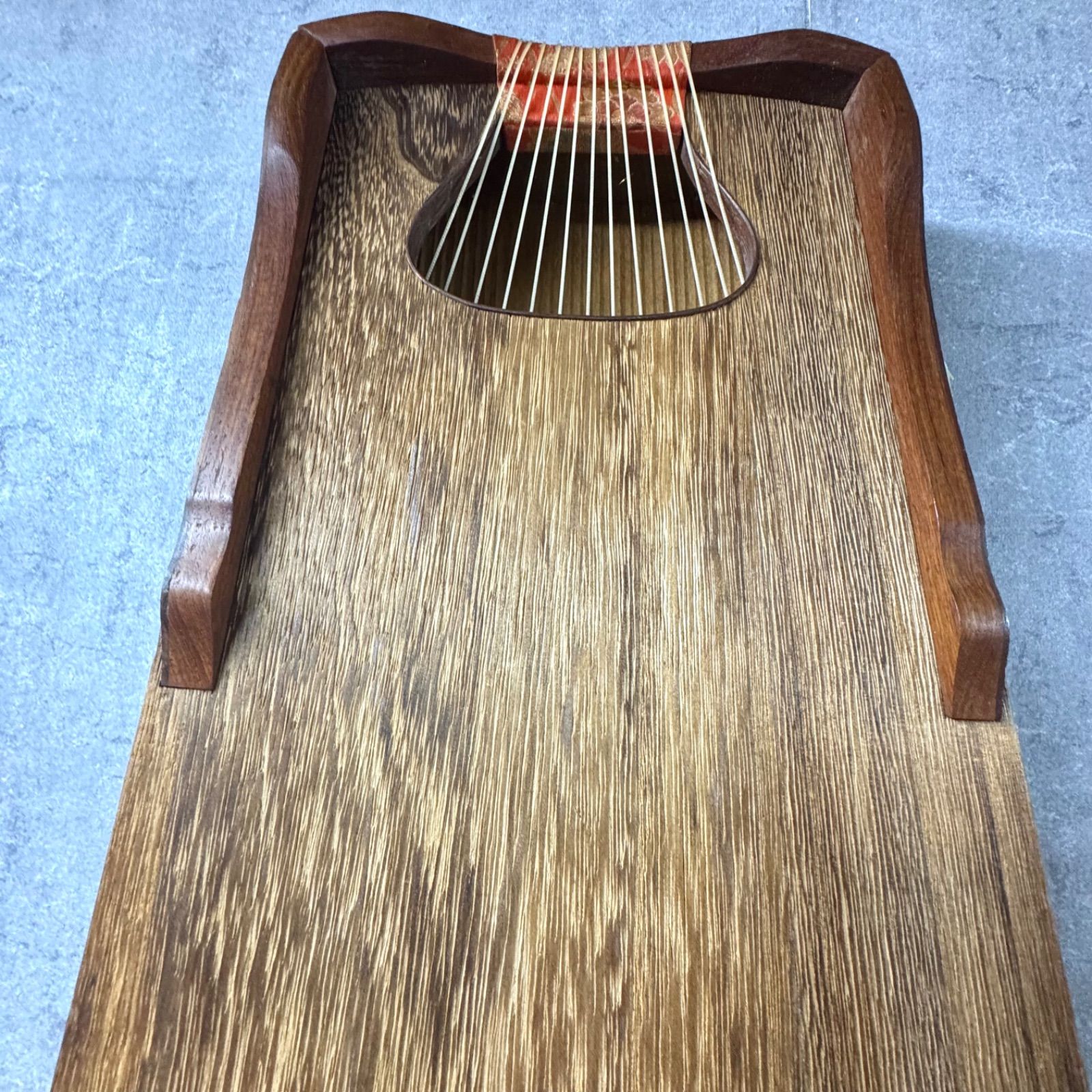 付属品多数】13弦琴 KOTO 13弦 すだれ彫り 和楽器 伝統楽器 箏 弦楽器