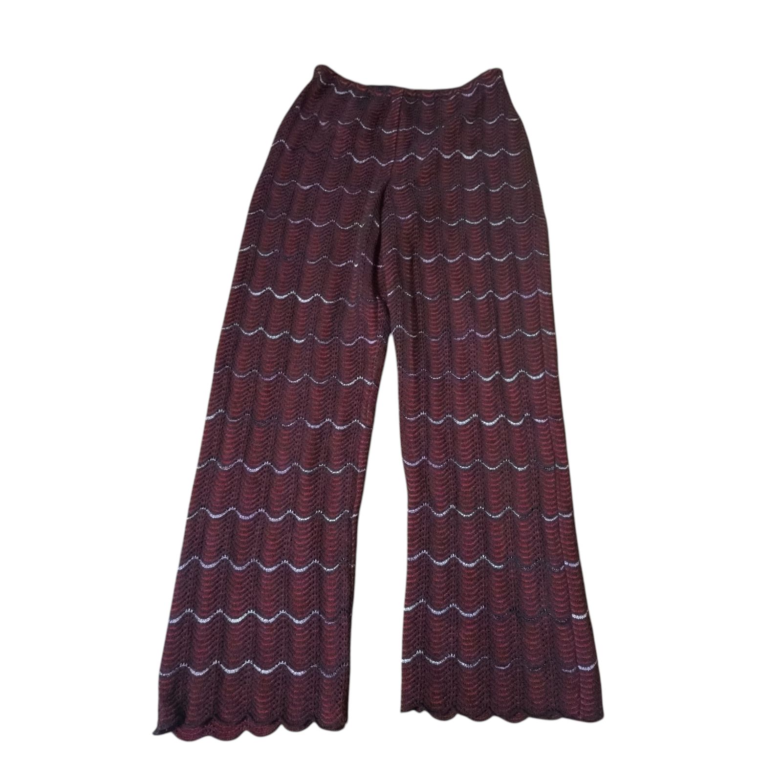 大きいサイズ モヘヤ混 イタリア製】 ミッソーニスポーツ ニットパンツ