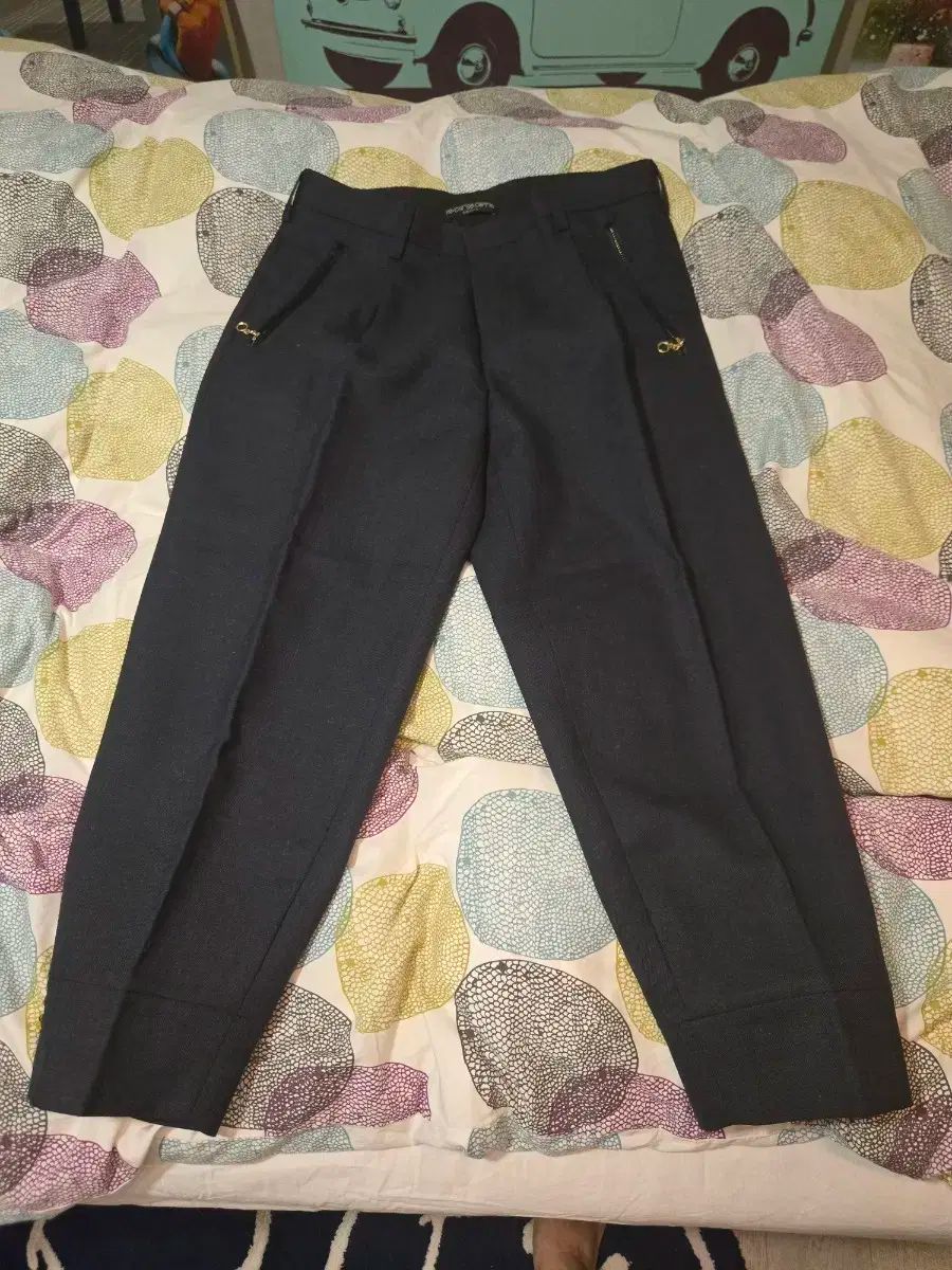 kolor メンズ ズボン ネイビー ウエスト 30