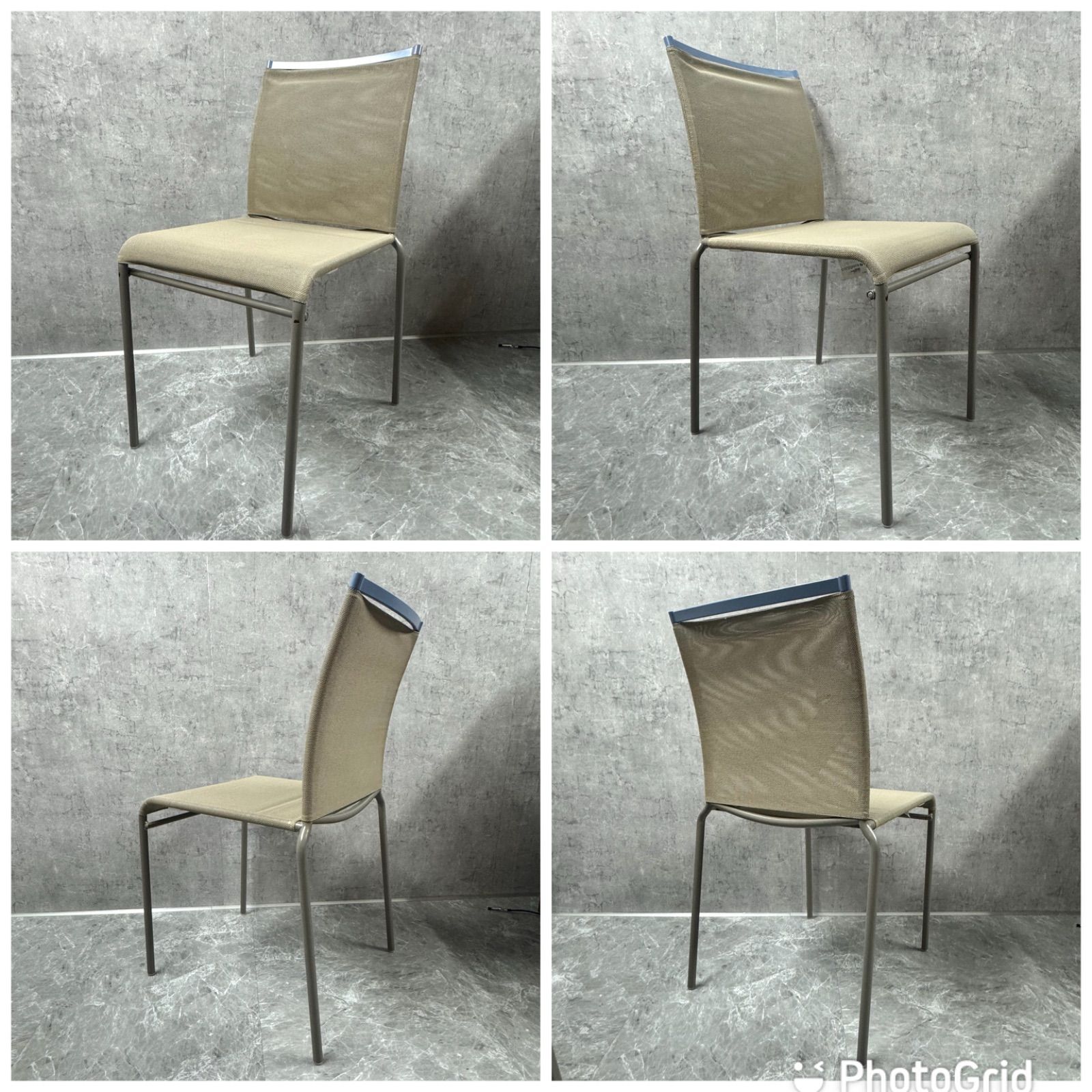 空間格上げデザイン！カリガリス ダイニングチェア 2脚セット｜高級