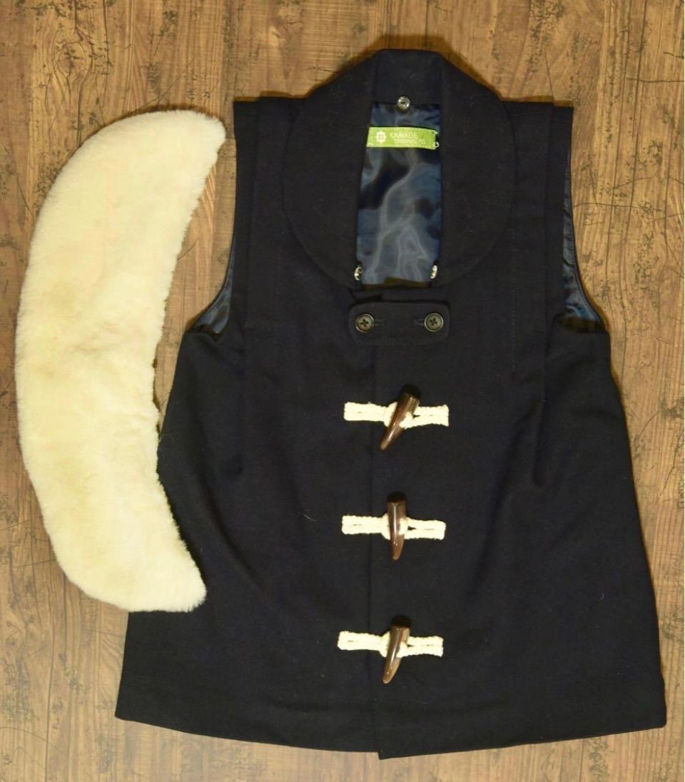 らくらく着付 デニムの三歳祝着