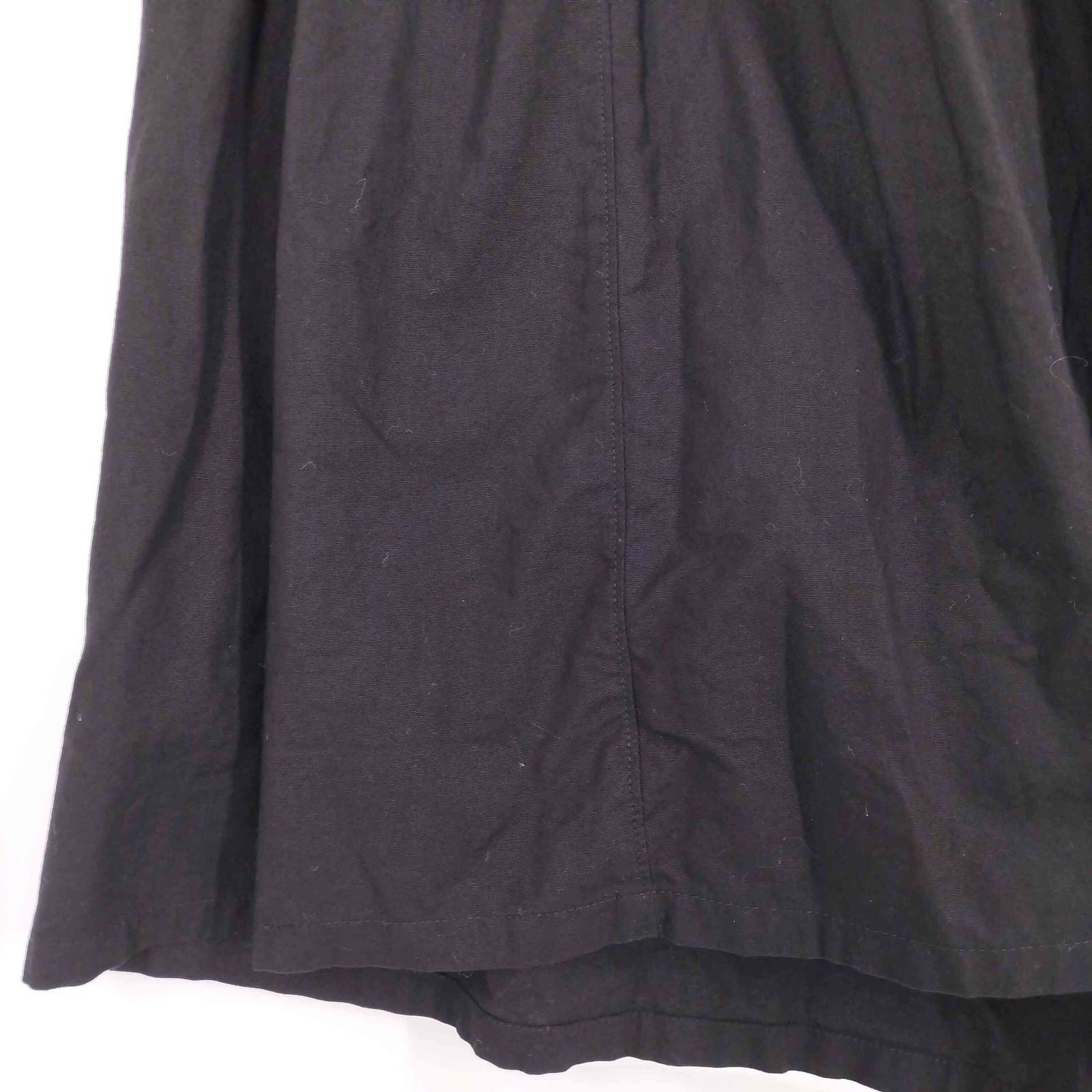 ワイズ Ys 本物 23SS COTTON DUNGAREE GATHERED TAIL SKIRT レディース