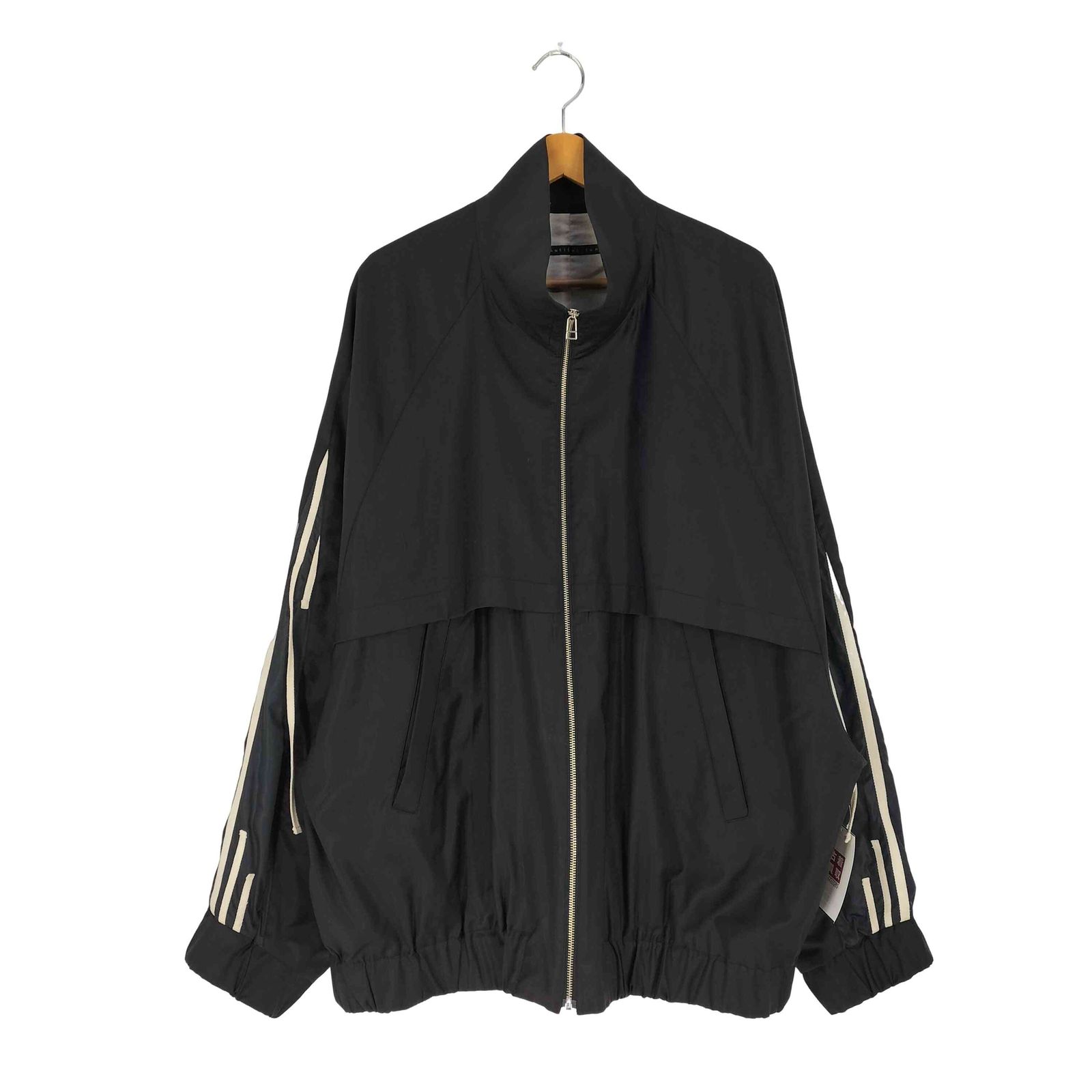【中古】my beautiful landlet | マイビューティフルランドレット 24SS　TROPICAL CLOTH SIDE LINE ZIP BLOUSON トラックジャケット　ブルゾン WM04-BZ241041 ベージュ サイズ：1【尾張小牧店】 マイビューティフルランドレット my beautiful landlet 24SS TROPICAL
