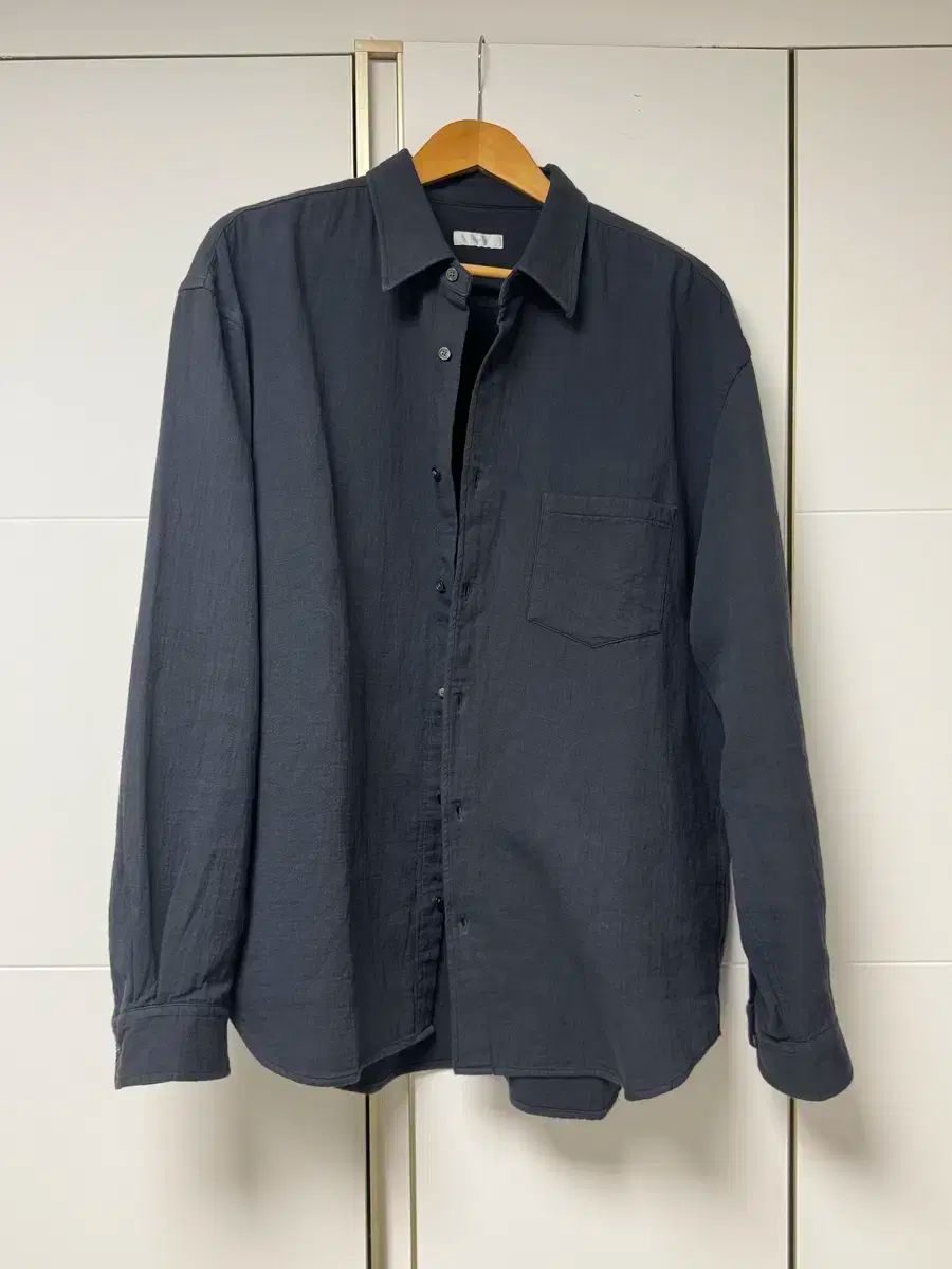 スチールネス ガーゼ シャツ DARK PURPLE 3 サイズ