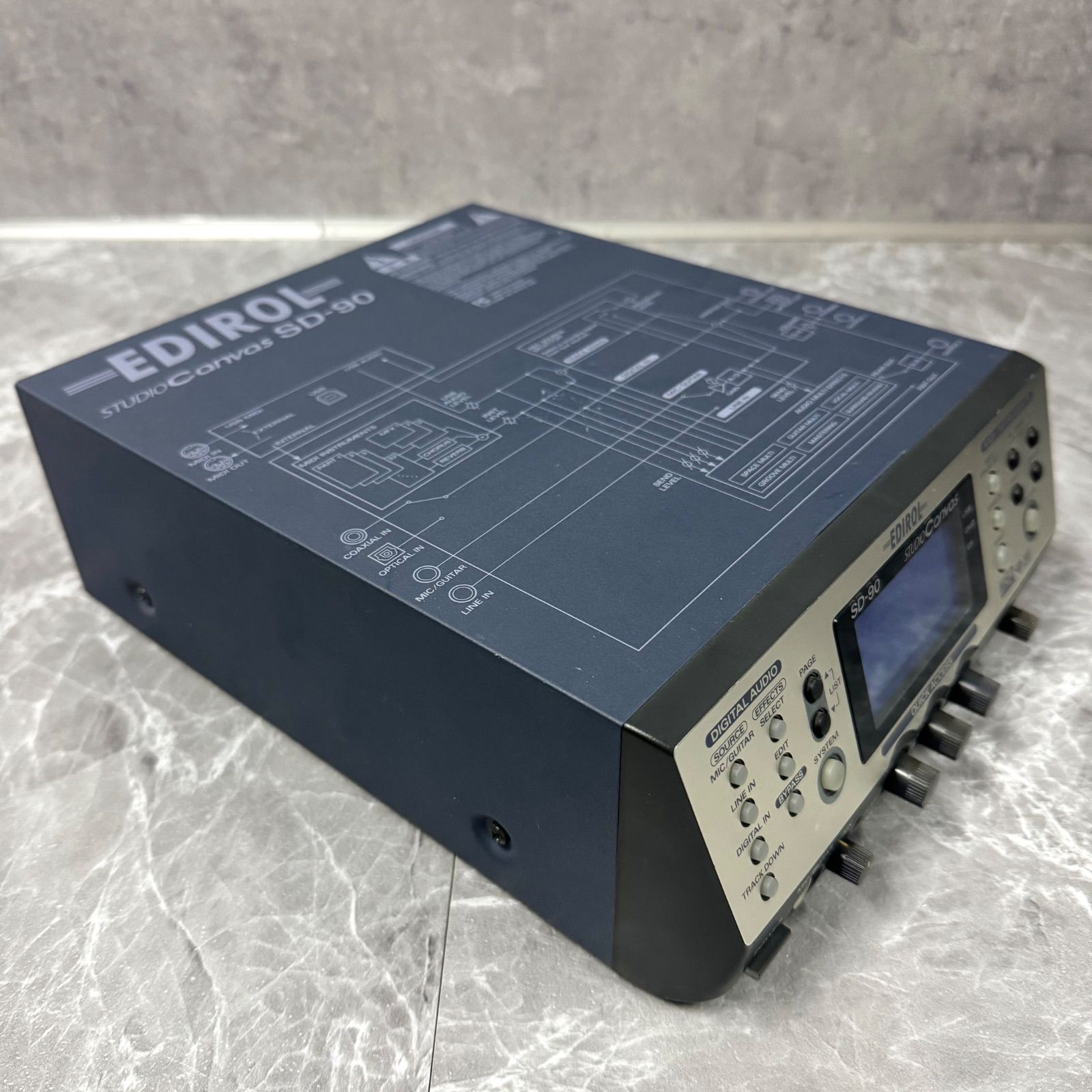 最強音源、即戦力！】Roland ローランド SD-90｜高音質音源モジュール