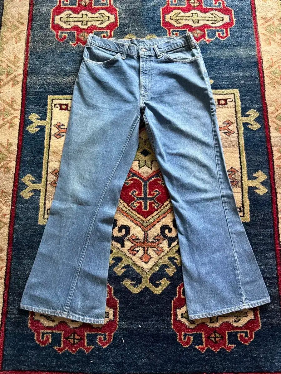 70s usa リーバイス 66前後期 646 ベルボトム フ デニム パンツ