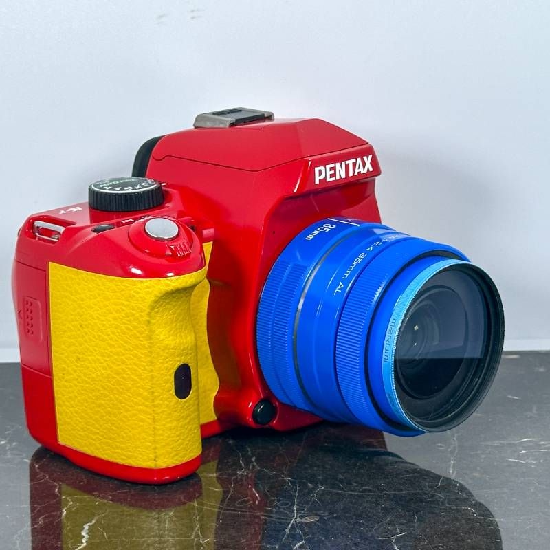 レアカラー】PENTAX K-r ファッション デジタル一眼レフカメラ レッド