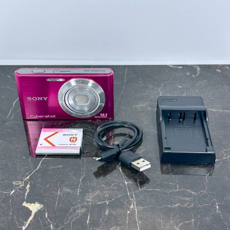 Sony Cyber-shot DSC-W320 ピンク 高画質 コンデジ カールツァイス