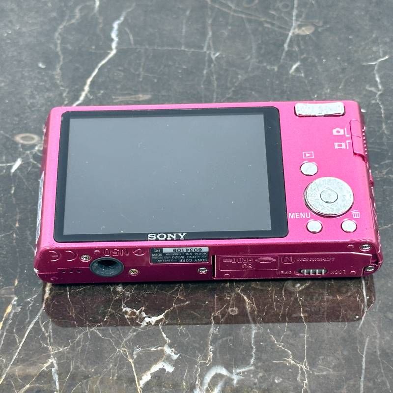 Sony Cyber-shot DSC-W320 ピンク 高画質 コンデジ カールツァイス