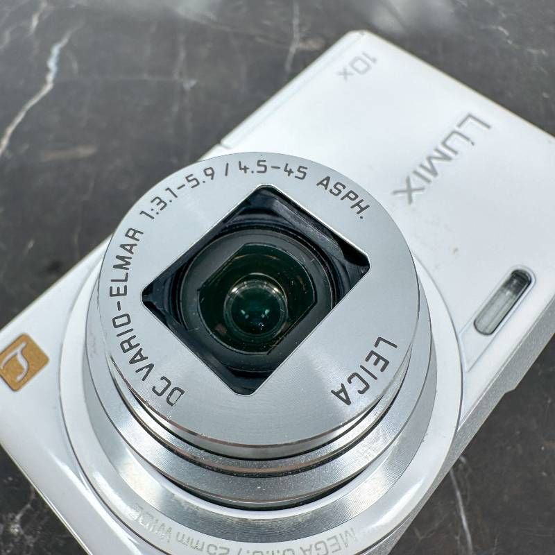Panasonic LUMIX DMC-SZ3 ホワイト コンデジ デジカメ 10倍ズーム 手