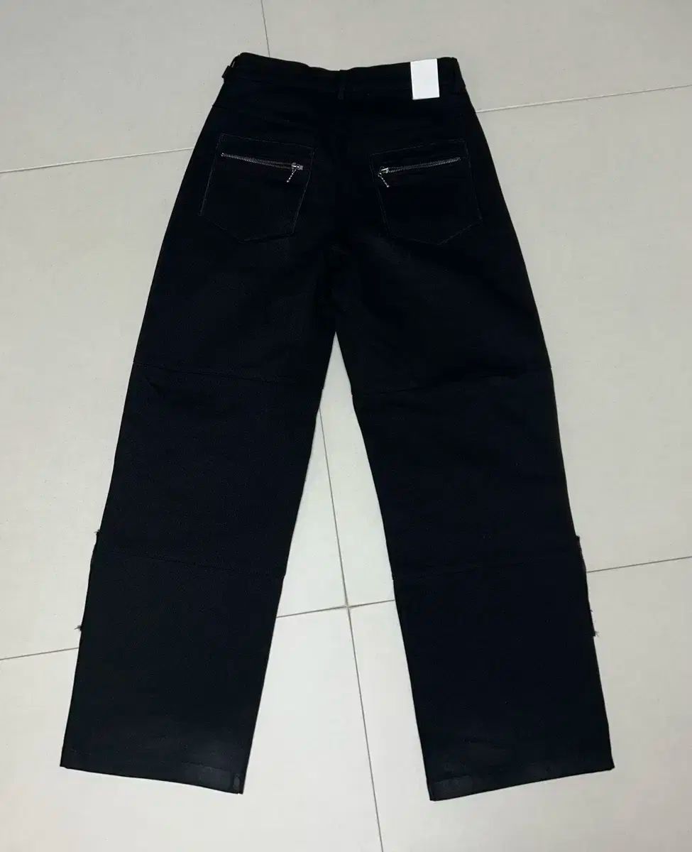 SETUP EXE 黒 カーゴ コットン パンツ