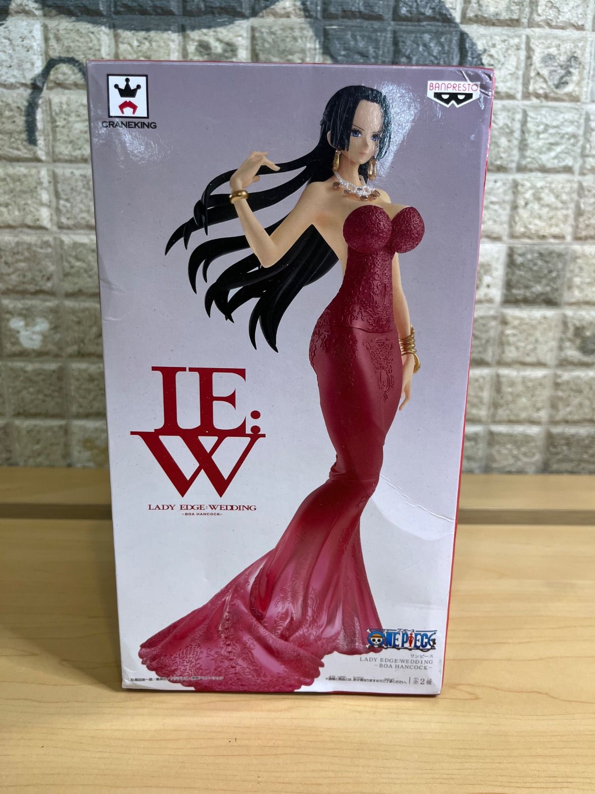 レア❣️ベティちゃん♡赤ドレス☆大きめフィギュア 新品未開封】ワンピース フィギュア LADY EDGE:WEDDING ボア