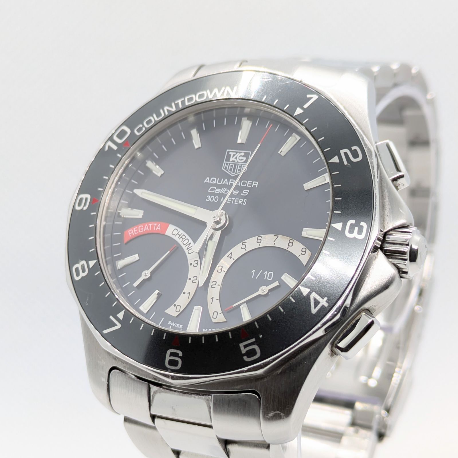 ユーズド TAG HEUER タグ ホイヤー アクアレーサー キャリバーS レガッタ CAF7111 SS