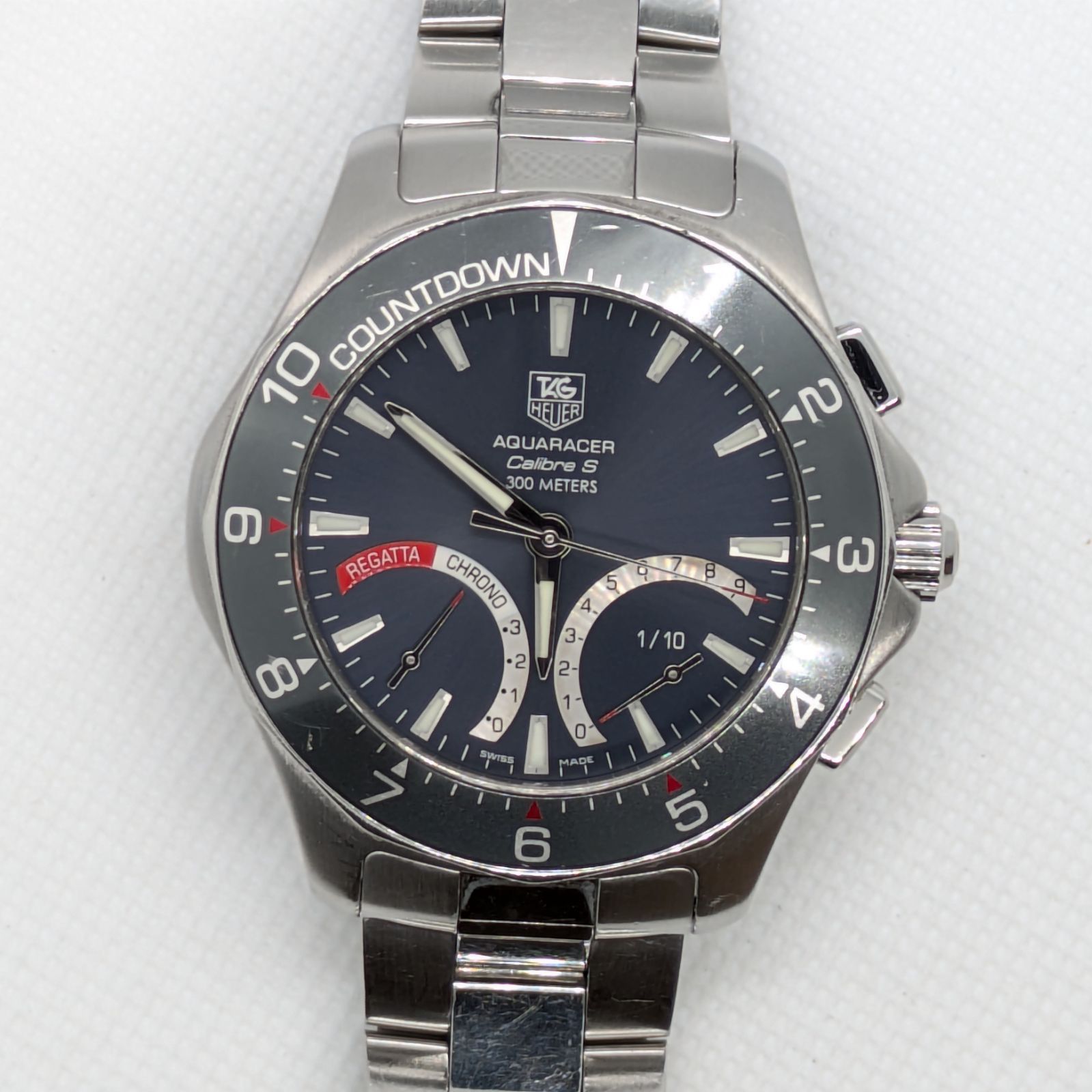 ユーズド TAG HEUER タグ ホイヤー アクアレーサー キャリバーS レガッタ CAF7111 SS