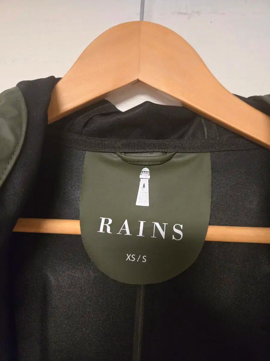 RAINS レインコート XS S オリーブ