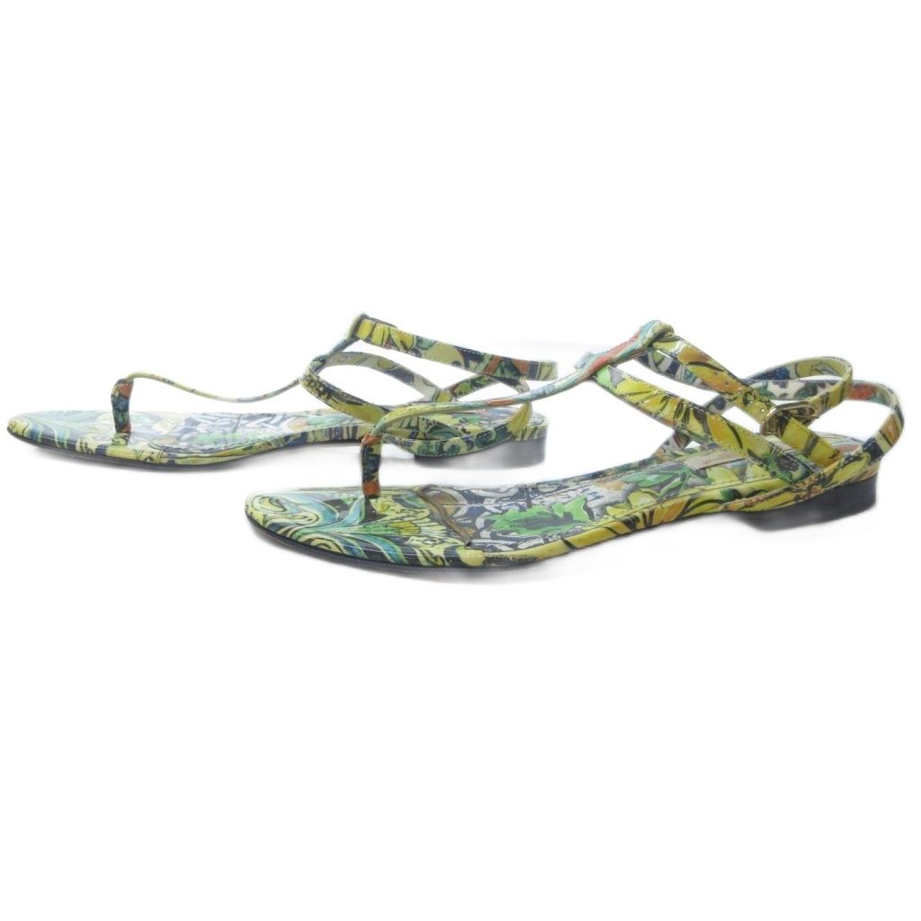 ドルチェ&ガッバーナ ドルガバ DOLCE&GABBANA Tストラップ ハワイアン