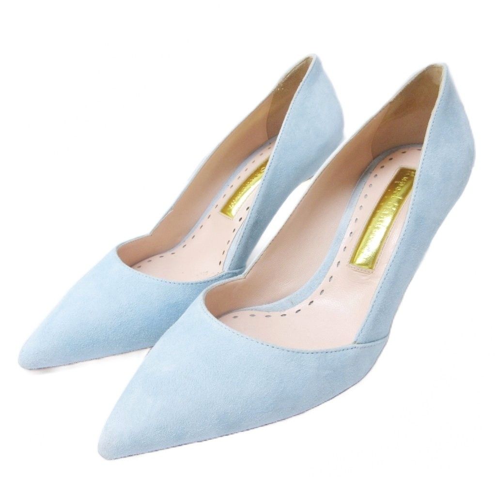 ルパートサンダーソン Rupert Sanderson パンプス スエード レザー