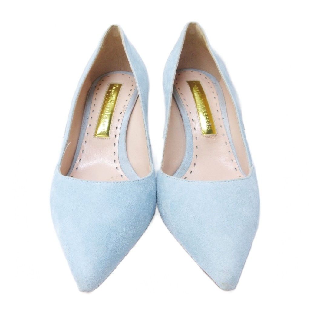 ルパートサンダーソン Rupert Sanderson パンプス スエード レザー