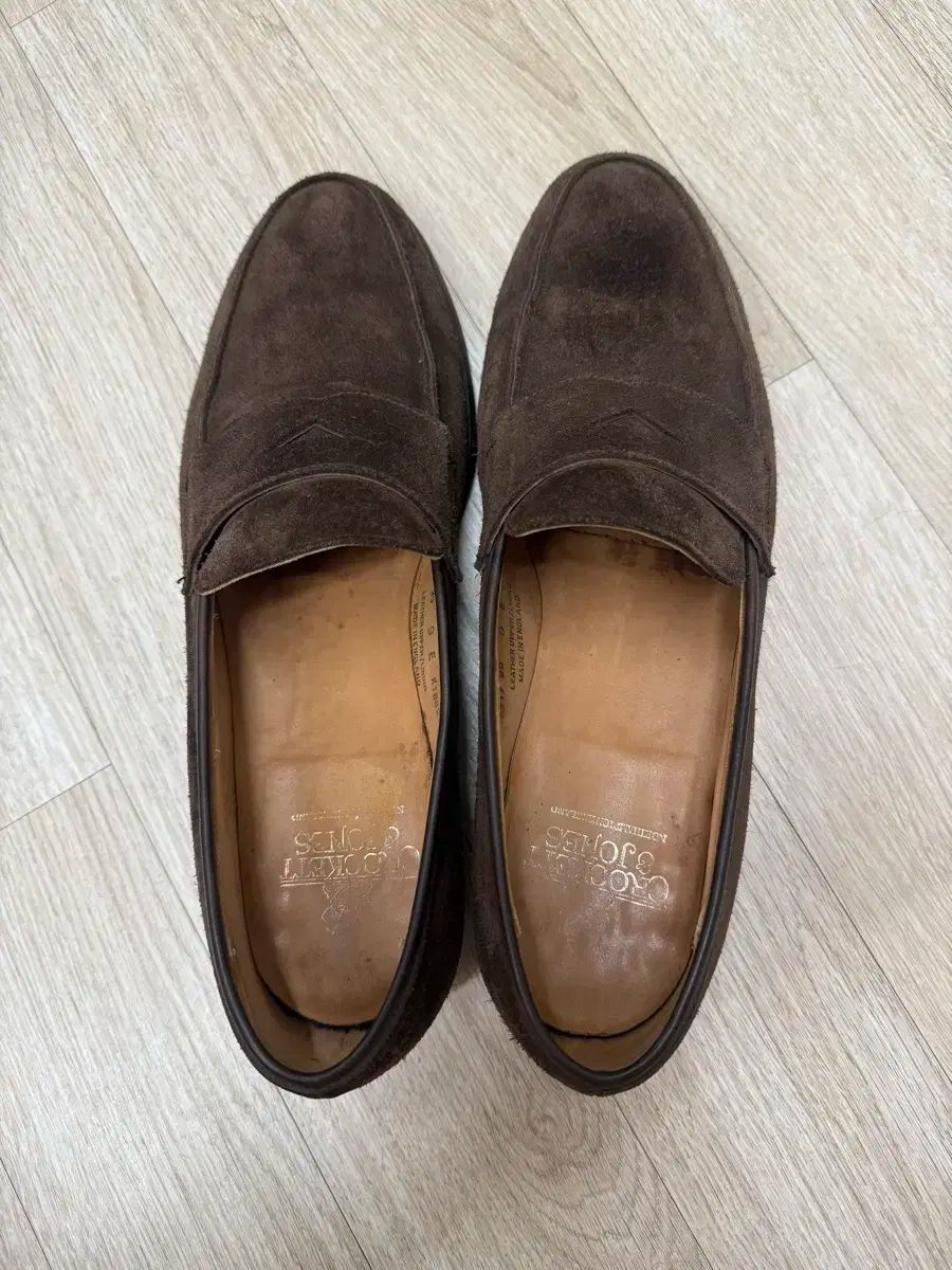 Crockett-Jones クロケット-ジョーンズ Poole スウェード ローファー 9e