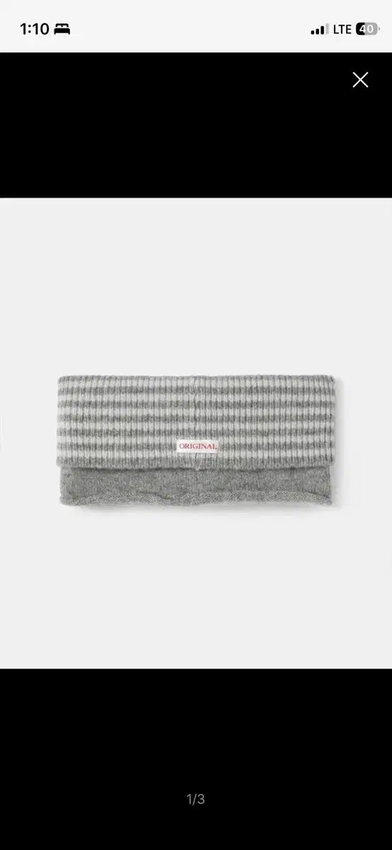 s e o エスイーオー ヘアバンド グレー