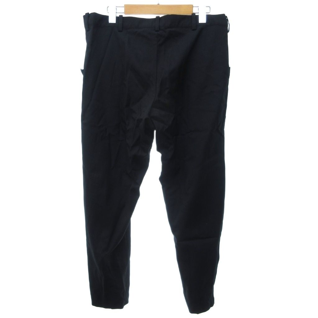 ヨウジヤマモト YOHJI YAMAMOTO NOIR パンツ スラックス 黒 ブラック 3 約L NM-P11-101
