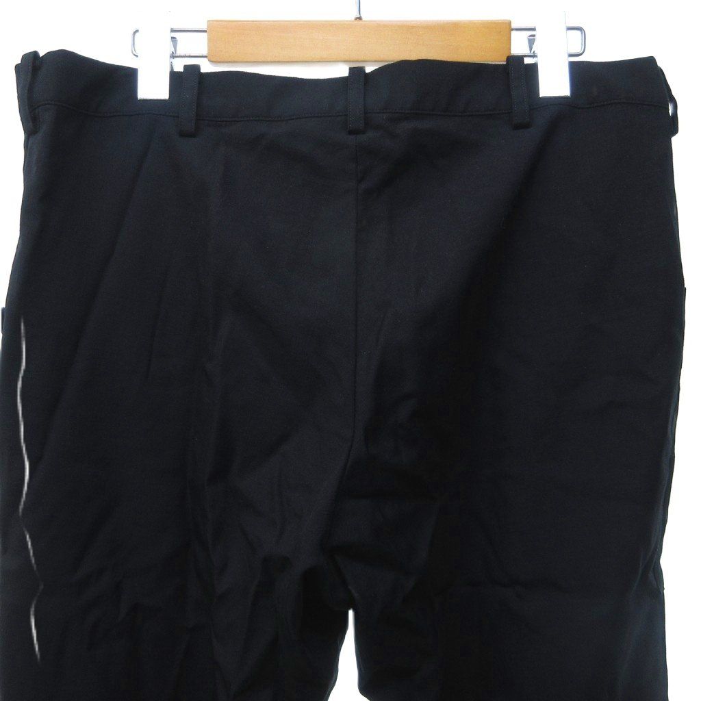Yohji Yamamoto ブラック スラックス M ヨウジヤマモト YOHJI YAMAMOTO +NOIR 美品 パンツ スラックス 黒