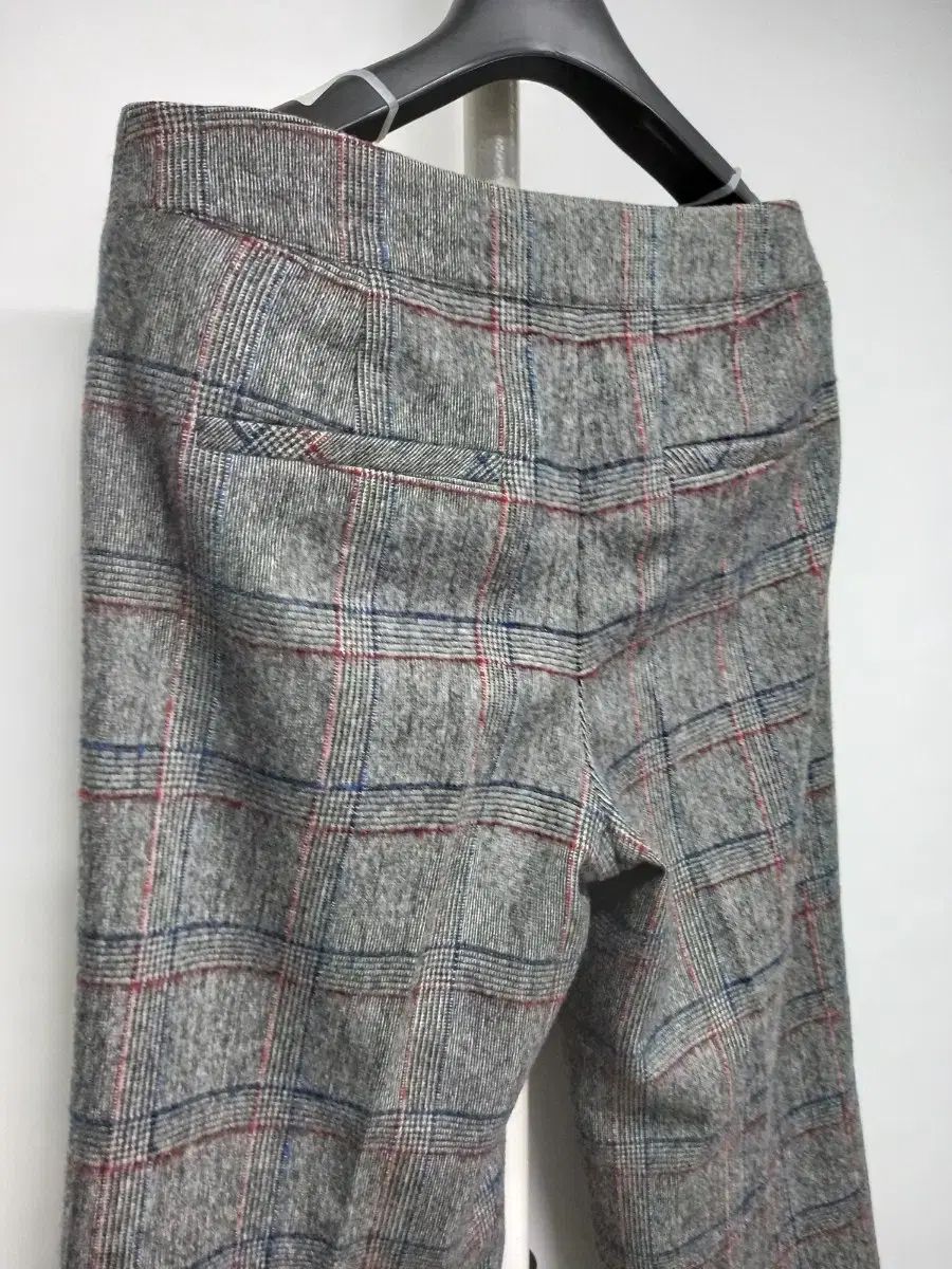 正規品 ミシャ 秋冬 ウール グレー ストレート フィット パンツ 55 限定一品