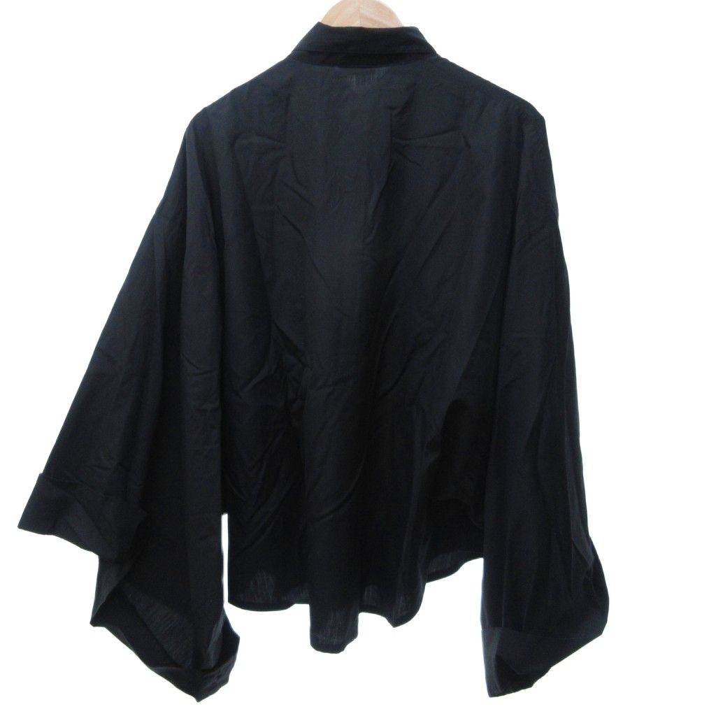 リミフゥ LIMI feu 22SS ビッグスリーブブラウス シャツ 黒 ブラック LG-B27-002