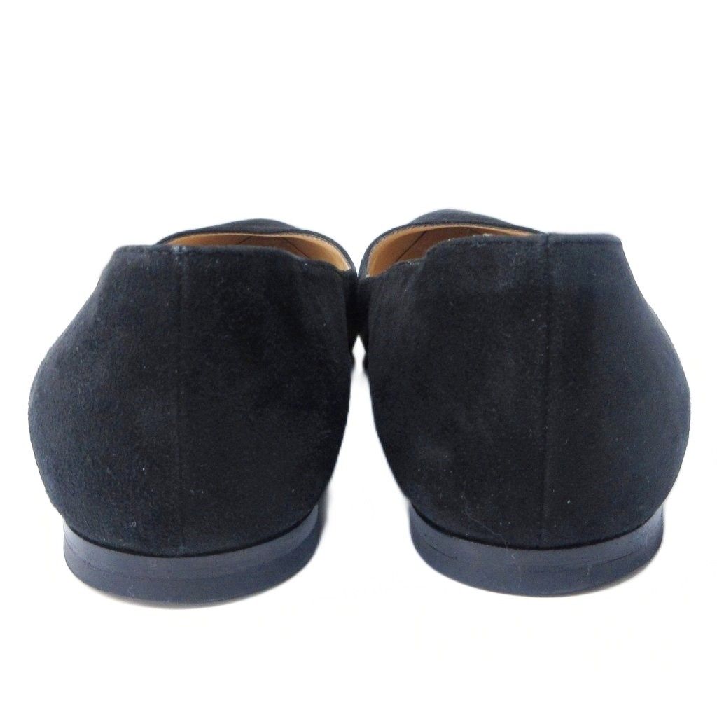 ジャンヴィトロッシ Gianvito Rossi フラットシューズ スエード レザー