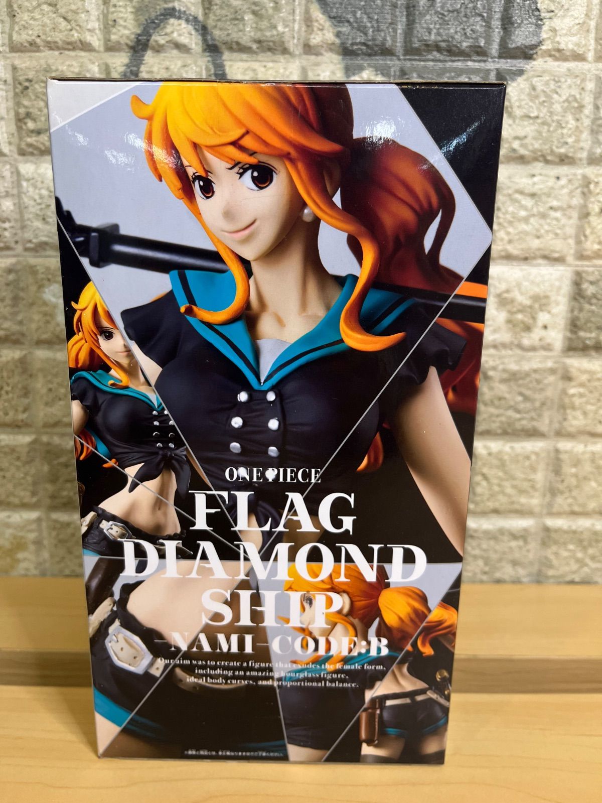 新品未開封】ワンピース FLAG DIAMOND SHIP ナミ CODE:B フィギュア 