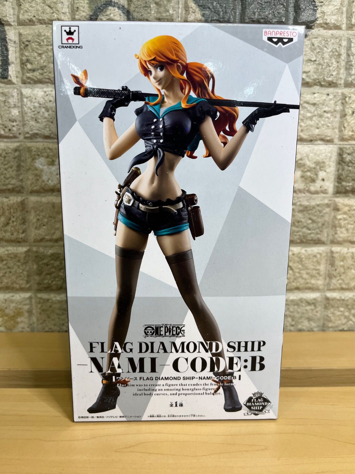 新品未開封】ワンピース FLAG DIAMOND SHIP ナミ CODE:B フィギュア 