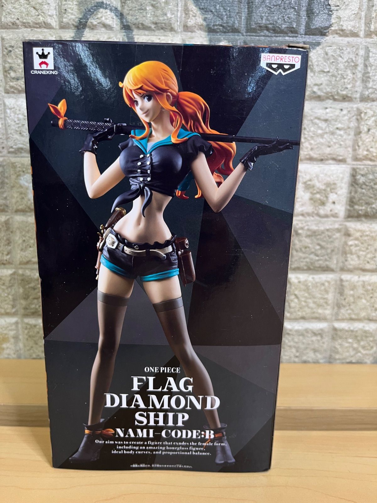 新品未開封】ワンピース FLAG DIAMOND SHIP ナミ CODE:B フィギュア 