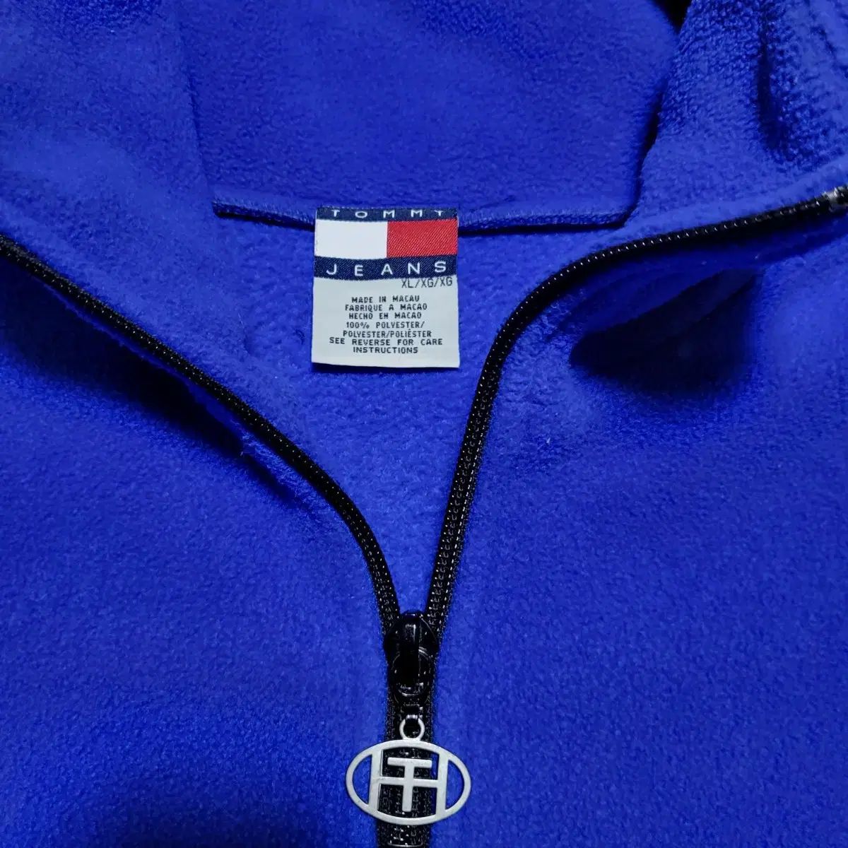 ハーフジップ フリースジャケット