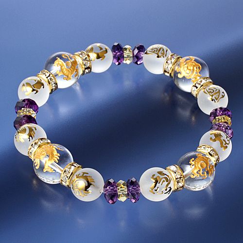 ゴージャス四神獣ブレス 風水パワーカード付き