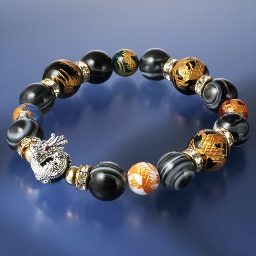 龍王&五色龍ブレス 龍のキーホルダー付き