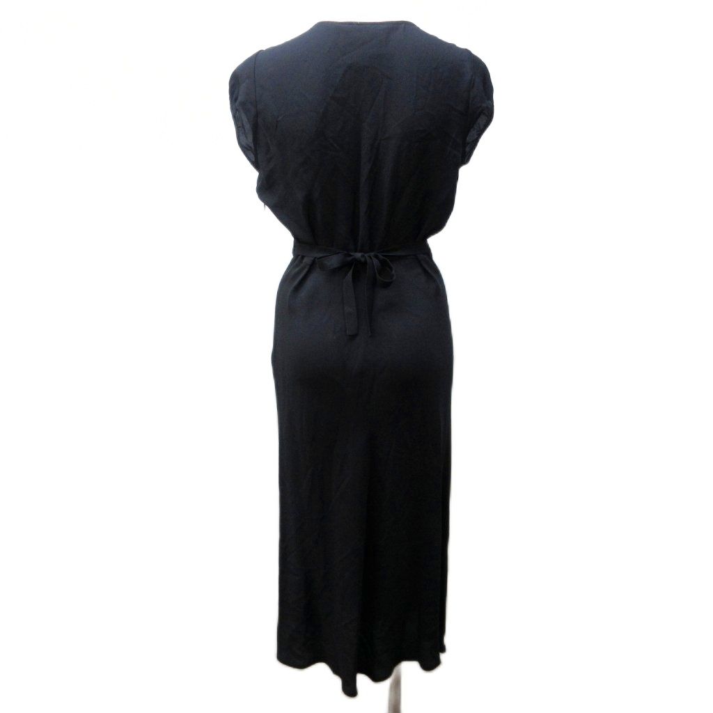 マックスマーラ MAX MARA 白タグ シルク ドレス ワンピース ギャザー