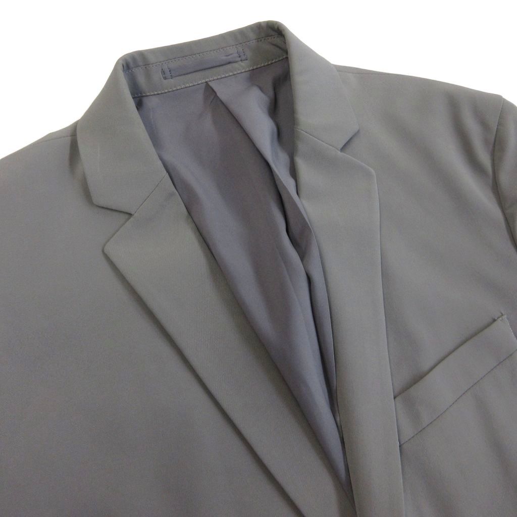 セオリー Theory テーラードジャケット ブレザー 長袖 無地 グレー 38