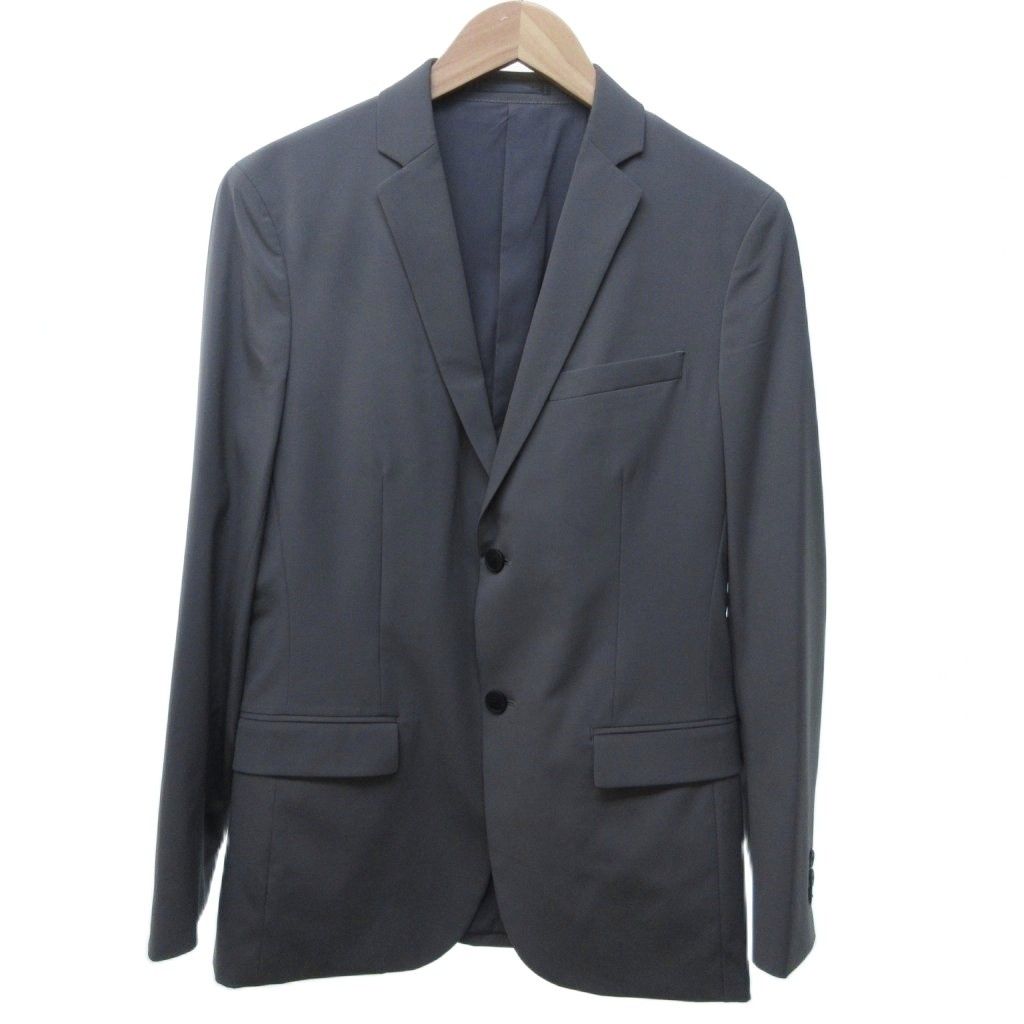 セオリー Theory テーラードジャケット ブレザー 長袖 無地 グレー 38
