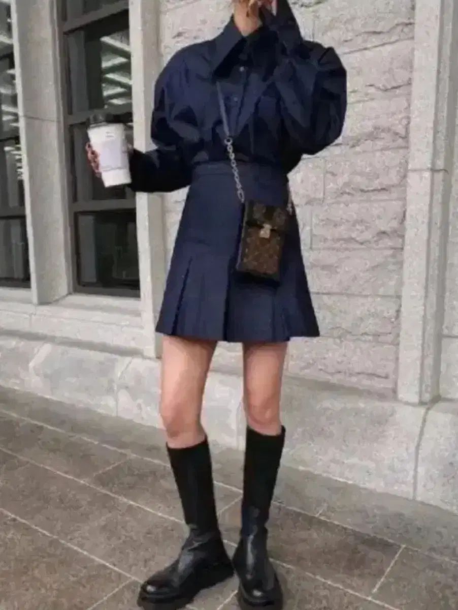 ラグジュアリー デニム セットアップ