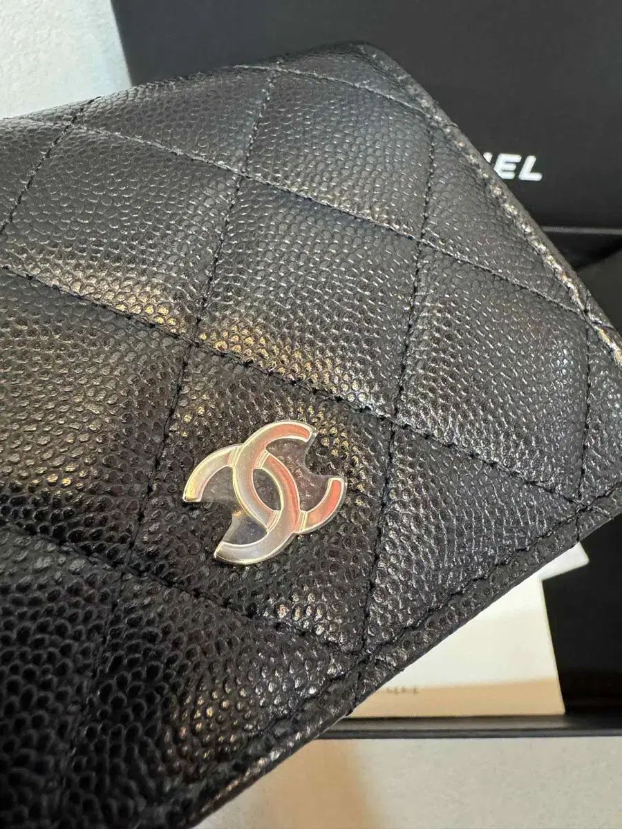  CHANEL シャネル ラブ グレインド 財布 長財布 小物