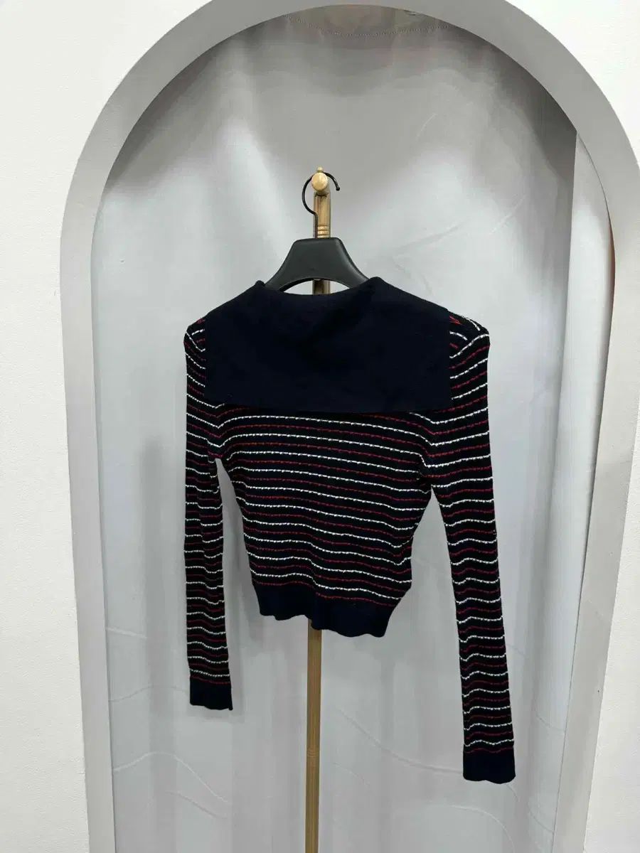 ミュウミュウ ストライプ カーディガン サイズ40