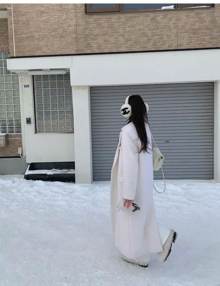 ザ ウィッシュ リー LEE リズ LIZ ダブルコート アイボリー