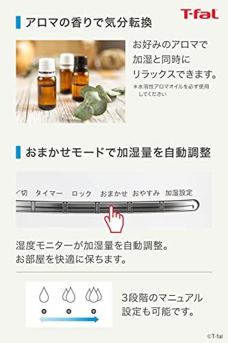 ティファール 加湿器 4L 加熱超音波式加湿器 スチーム アンド ミスト お手入れ簡単 ホワイト HD3040J0p 3e0a321d WWW_OPDRERGINERDOGAN_COM
