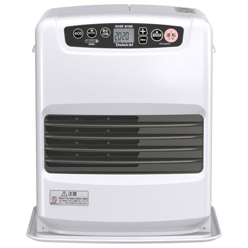 ダイニチ Dainichi 石油ファンヒーター 小型 木造9畳まで コンクリート12畳まで NCタイプ ム ンホワイト FW 3225 NC Wp