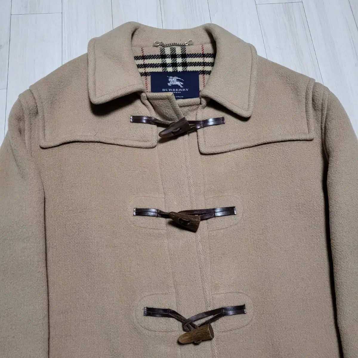 バーバリー トグルボタンコート