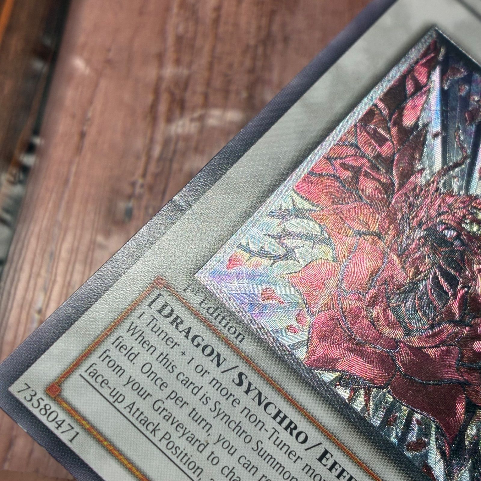 強個体】遊戯王 北米版 英語版 ブラック・ローズ・ドラゴン レリーフ