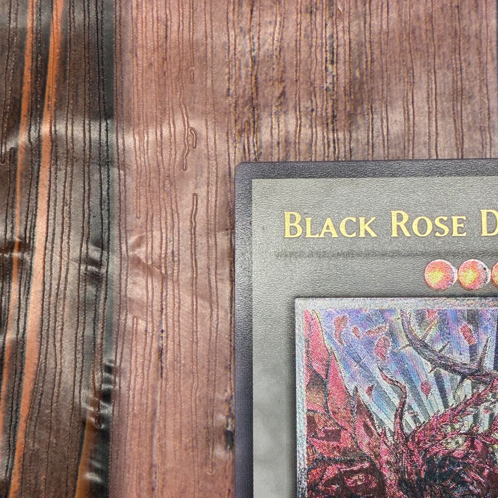 強個体】遊戯王 北米版 英語版 ブラック・ローズ・ドラゴン レリーフ